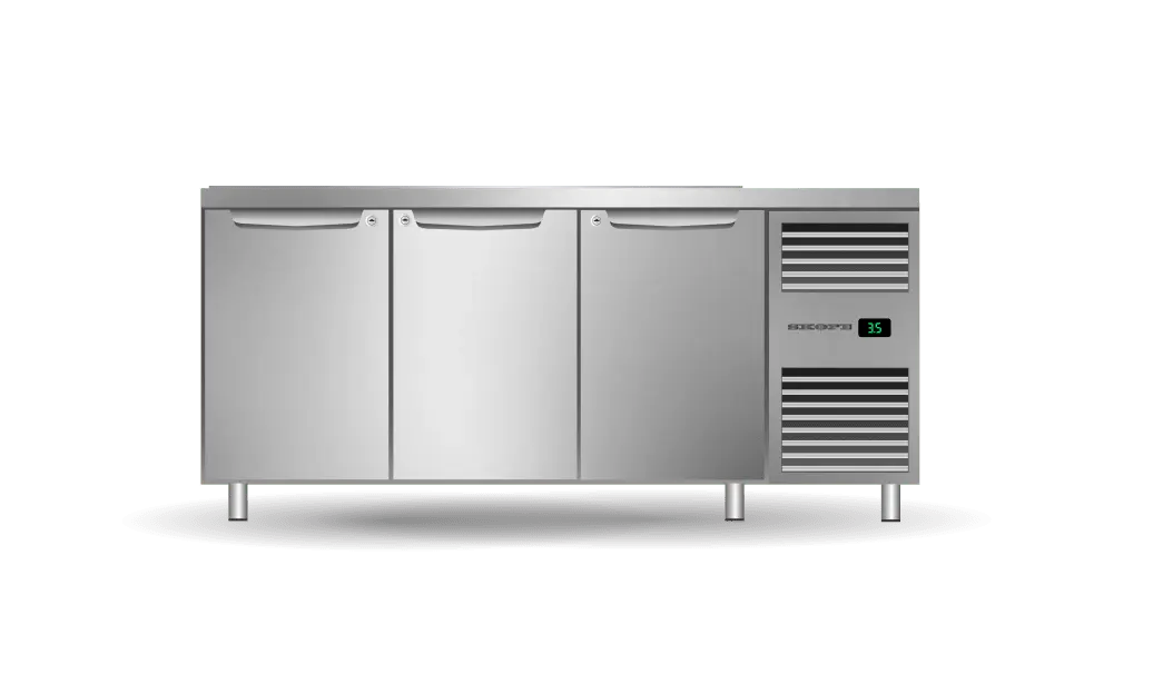 SKOPE PG13.PPS.3.SD.RH ProSpec 3 Solid Door Salad Preparation GN1/3 Right Hand Fridge