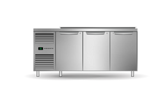 SKOPE PG13.PPS.DC.3.SD ProSpec 3 Solid Doors Salad Preparation Drop-in Collar GN1/3 Fridge