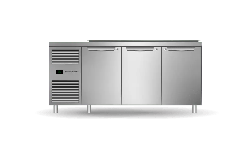 SKOPE PG13.PPS.3.SD ProSpec 3 Solid Door Salad Preparation GN1/3 Fridge