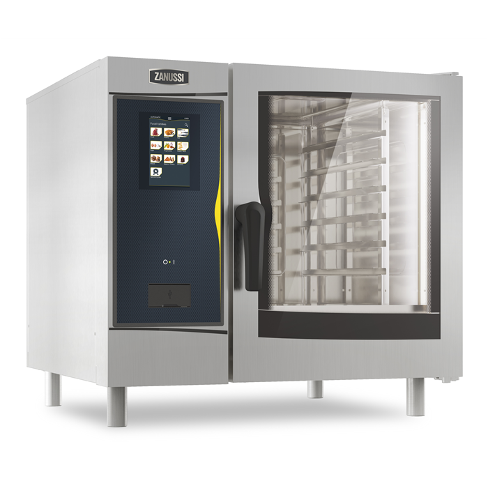 Zanussi 6 GN 1/1 Electric Combi (6 trays). Touch Screen, Boiler Generated Steam