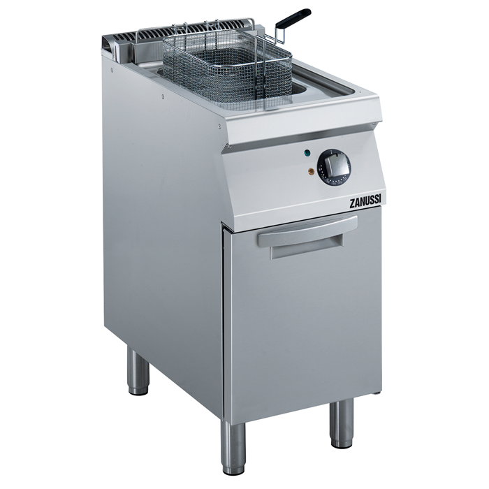 Zanussi Electric 400mm Single Well 14L Freestanding Tube Deep Fryer