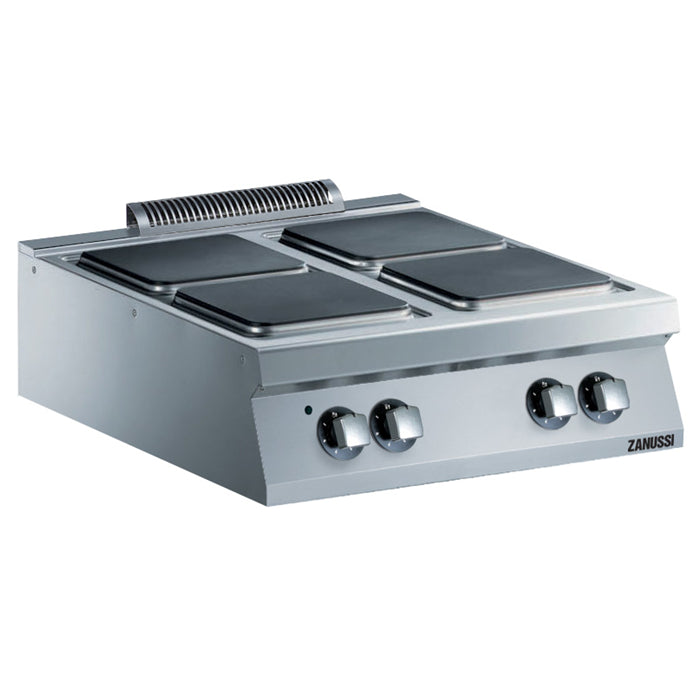 Zanussi Electric 800mm 4 Hot Square Plate Boiling Top