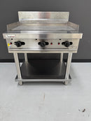 Trueheat RC Series 900mm Top W Full Griddle Plate NG WITH STAND