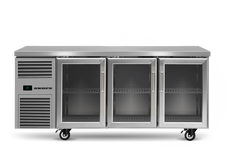 SKOPE RF7.UBR.3.GD ReFlex 3 Glass Doors Underbench GN 1/1 Compatible Fridge