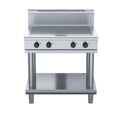 Waldorf 800 Series RN8104E-LS - 900mm Electric Solid Top - Leg Stand