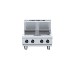 Waldorf 800 Series RN8400SE-B- 600mm Electric Cooktop Sealed Hobs - Bench Model