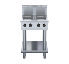 Waldorf 800 Series RN8400SE-LS- 600mm Electric Cooktop Sealed Hobs - Leg Stand