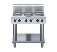 Waldorf 800 Series RN8600SE-LS - 900mm Electric Cooktop Sealed Hobs - Leg Stand