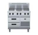 Waldorf 800 Series RN8600SE-RB - 900mm Electric Cooktop Sealed Hobs - Refrigerated Base