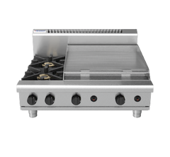 Waldorf 800 Series RN8606G-B - 900mm Gas Cooktop Bench Model