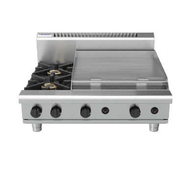 Waldorf 800 Series RN8606G-B - 900mm Gas Cooktop Bench Model