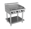Waldorf 800 Series RN8609G-LS - 900mm Gas Griddle Cooktop Leg Stand
