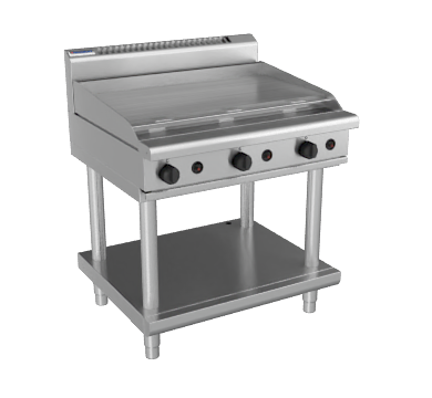 Waldorf 800 Series RN8609G-LS - 900mm Gas Griddle Cooktop Leg Stand