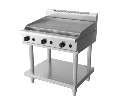 Waldorf 800 Series RN8609G-LS - 900mm Gas Griddle Cooktop Leg Stand