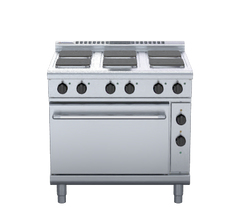 Waldorf 800 Series RNL8610SE - 900mm Electric Range Static Oven Low Back Version