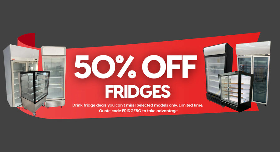 50% Off Premium Ex rental Drink Fridges 