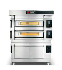 Moretti Forni COMP-S100E-2A-L Serie S Double Deck Oven on Prover