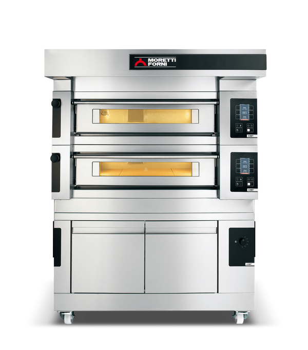 Moretti Forni COMP-S100E-2A-L Serie S Double Deck Oven on Prover