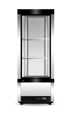 Skope SC112N-A 4 Glass Sided Display Fridge