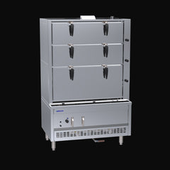 LUUS 1200mm 3 Deck Steam Cabinet