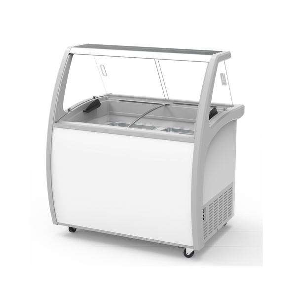 Exquisite - SD325S2 - Six Tubs Ice Cream Scooping Freezers