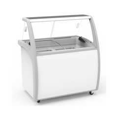 Exquisite - SD325S2 - Six Tubs Ice Cream Scooping Freezers