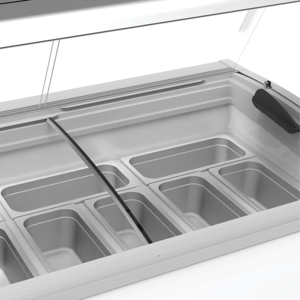 Exquisite - SD415S2 - Nine Tubs Ice Cream Scooping Freezers
