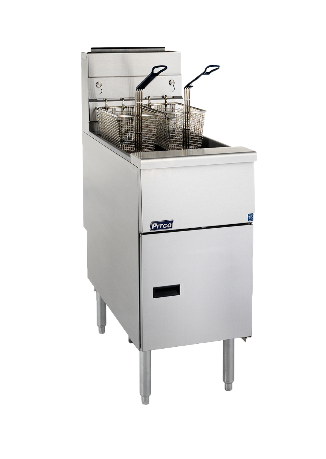Pitco SG14TS - 2 Baskets Split Pan & Filter Ready - 23L