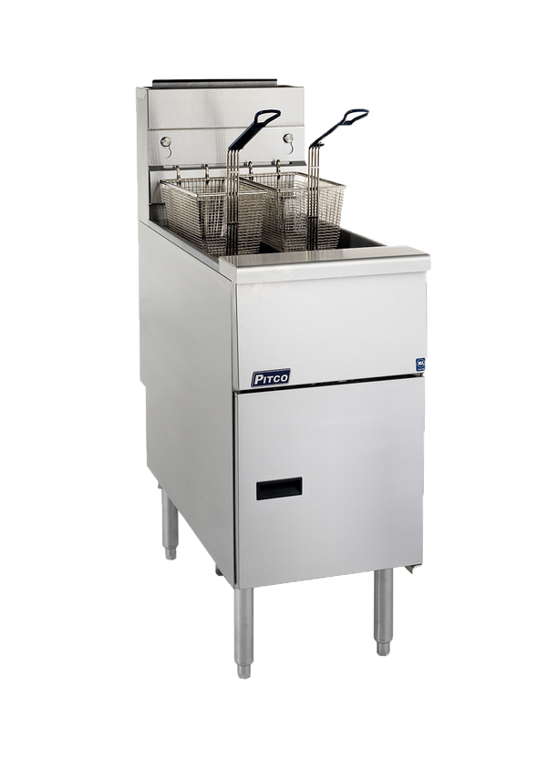 Pitco SG14R-FD/FF - 2 Baskets & Filter Drawer system - 23L
