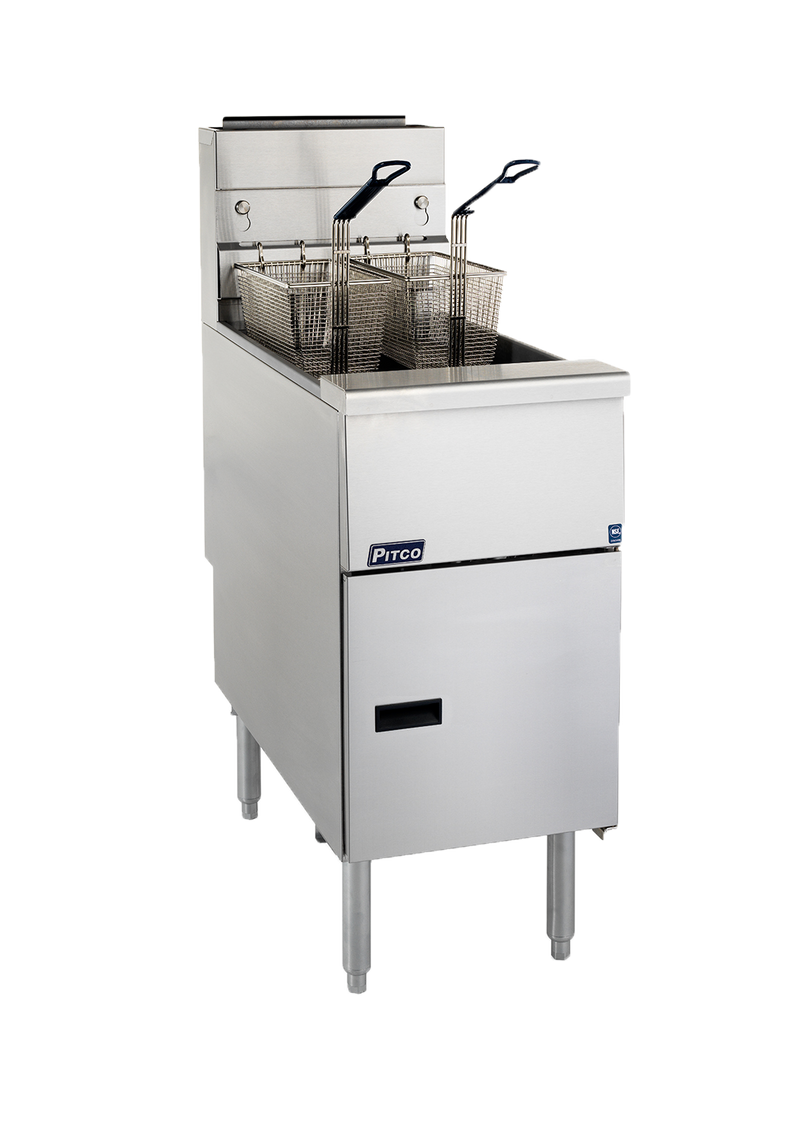 Pitco SG14R-FD/FF - 2 Baskets & Filter Drawer system - 23L