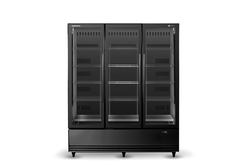 SKOPE SKB1500N-A ActiveCore 3 Glass Doors Display or Storage Fridge