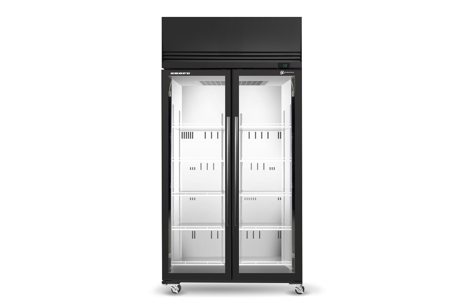 Skope 2 Glass Door Upright Display or Storage Freezer SKFT1000N-A