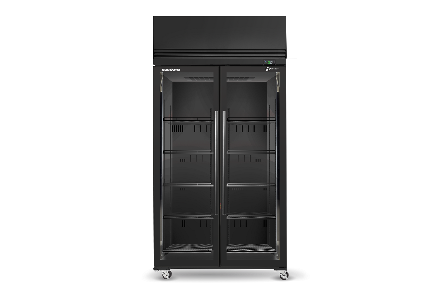 Skope 2 Glass Door Upright Display or Storage Freezer SKFT1000N-A