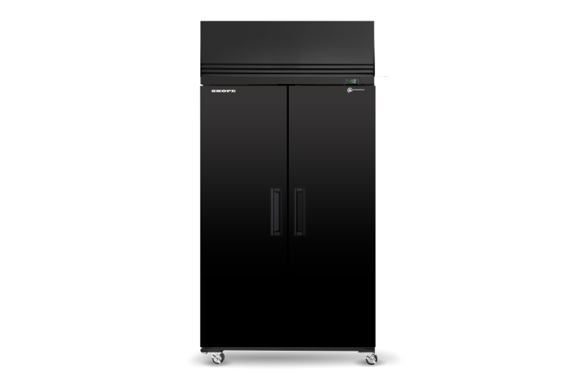 Skope 2 Solid Door Upright Display or Storage Freezer SKFT1000NS-A