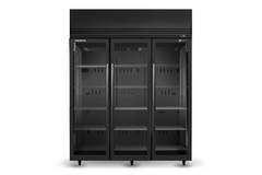 Skope 3 Glass Door Upright Display or Storage Freezer SKFT1500N-A