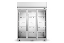 Skope 3 Glass Door Upright Display or Storage Freezer SKFT1500N-A