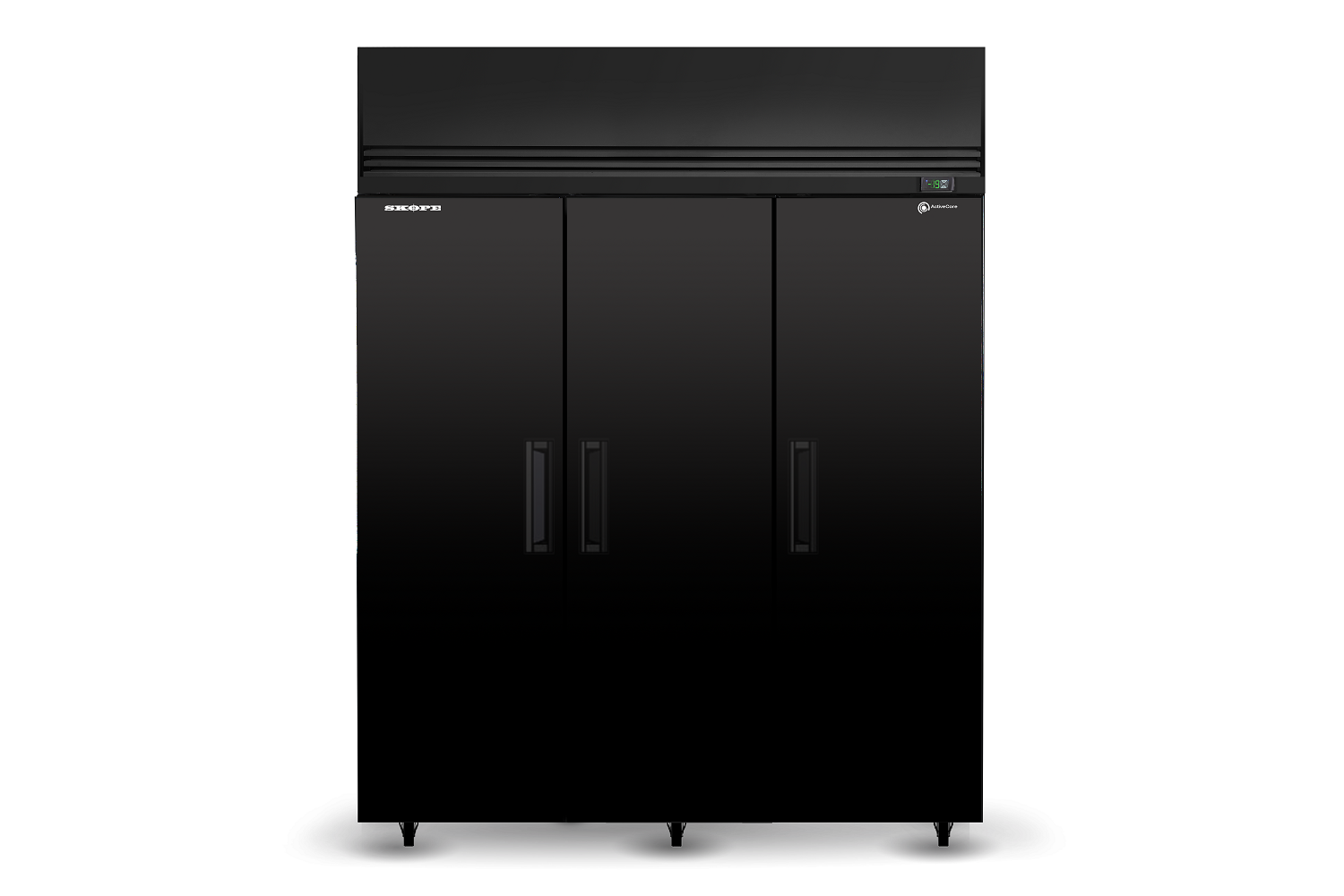 Skope 3 Solid Door Upright Display or Storage Freezer SKFT1500NS-A
