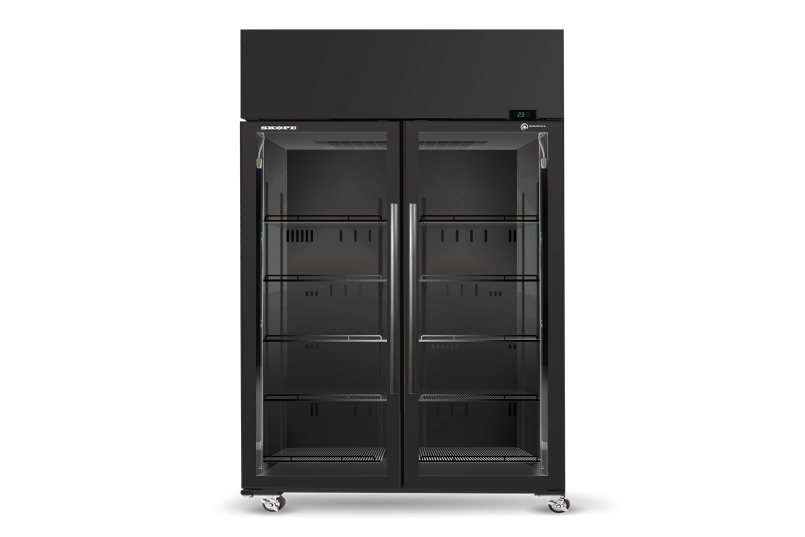 SKOPE SKT1300N-A ActiveCore 2 Glass Doors Display or Storage Fridge