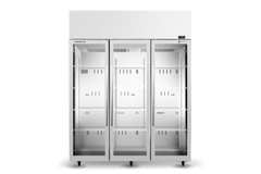 Skope 3 Glass Door Display or Storage Fridge SKT1500N-A