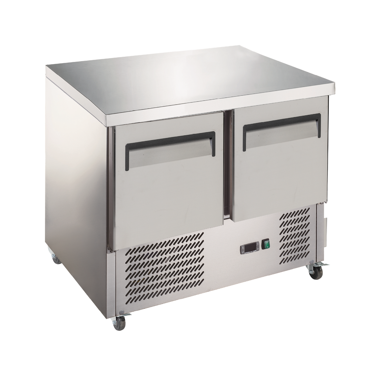 Exquisite SLC250 Two Solid Doors Refrigerator - Static