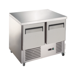 Exquisite SLC250 Two Solid Doors Refrigerator - Static