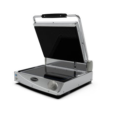 Spidocook SPE-SP015PR Manual Black Ribbed Sandwich/Contact Presses - Power Version