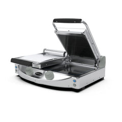 Spidocook SPE-SP020R Manual Black Ribbed Sandwich/Contact Presses - Eco Version