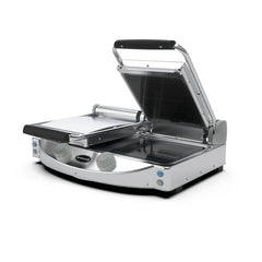 Spidocook SPE-SP020PR Manual Black Ribbed Sandwich/Contact Presses - Power Version