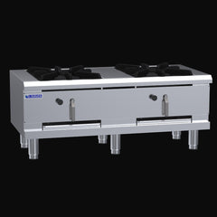 LUUS 1200mm Burner Freestanding Double Stockpot