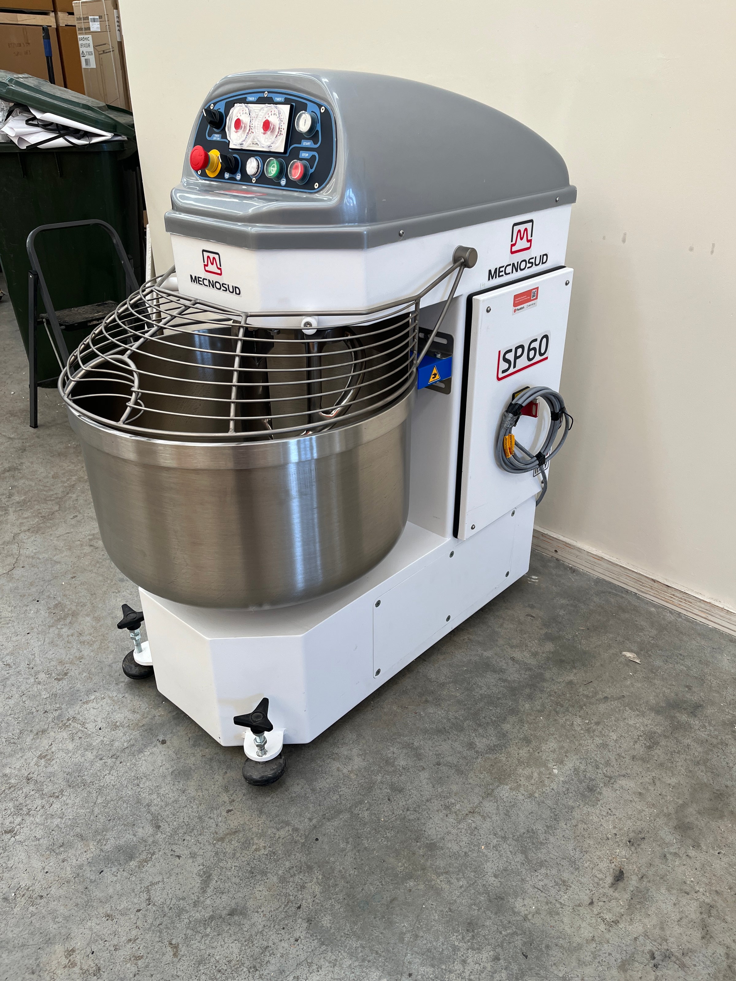 Mecnosud SMM1060 Bakery Spiral Mixer Dual Motor 100Lt