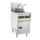 Anets - AGP55TC - Platinum Series Split Pot Gas Fryer with Computer Control