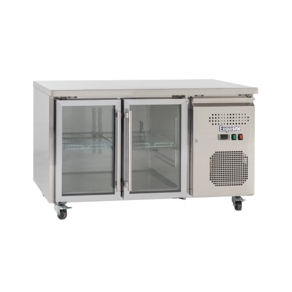 Exquisite Slimline Glass Doors Underbench Storage Refrigerators