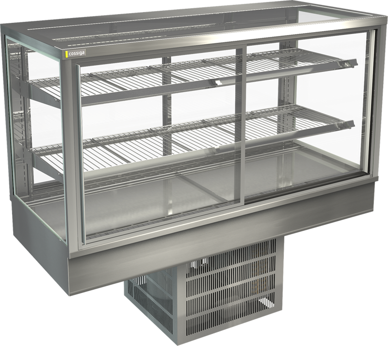 Cossiga STGRF15-SD Tower Countertop Refrigerated Display 1500mm (Front Sliding Doors)