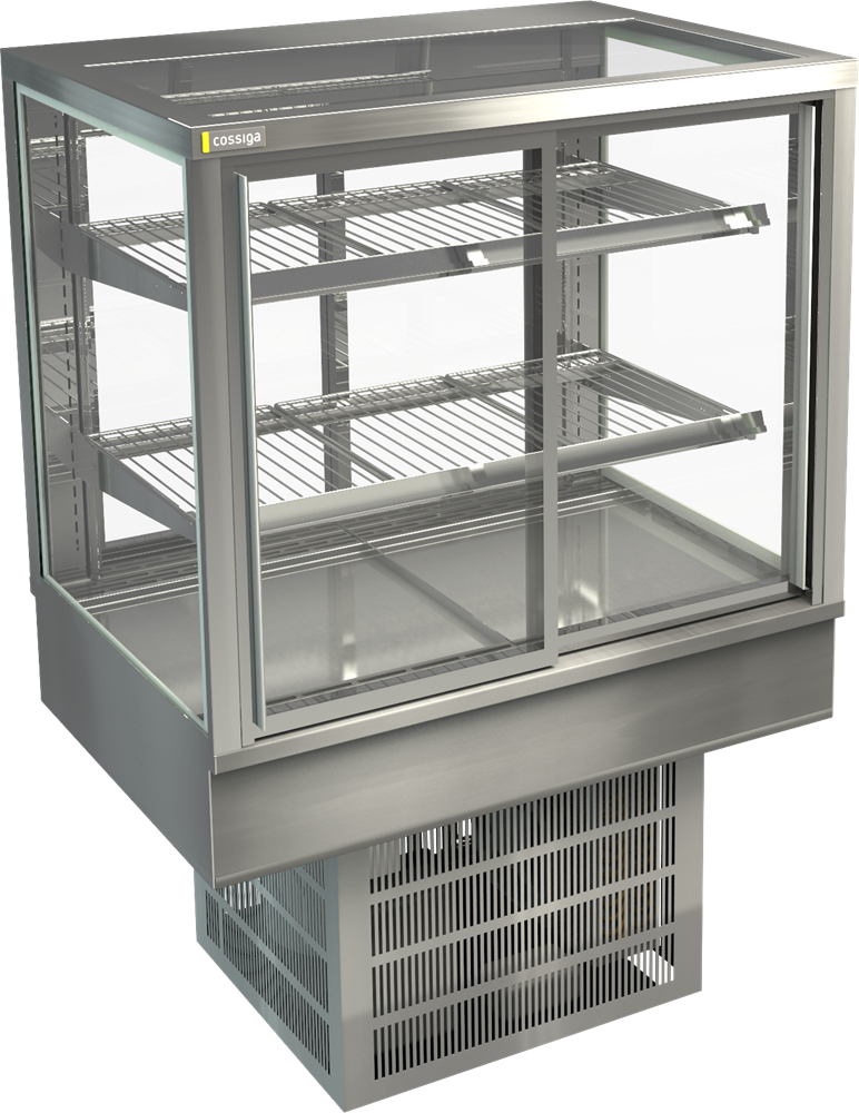 Cossiga STGRF9-SD Tower Countertop Refrigerated Display 900mm (Front Sliding Doors)